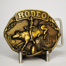 The Rodeo Bull Belt Buckle