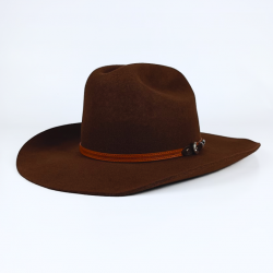 Wool Felt Cowboy Hat -...